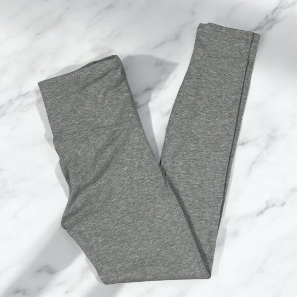 Fabletics Live-In High-Waisted Legging Size Small Classic Grey Heather Ankle - Picture 3 of 10